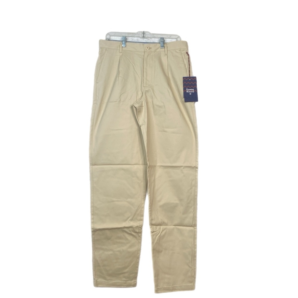 Rowing Blazers Men’s Khaki Cream Dress Pants, Size  50 x32 NWT